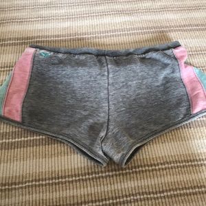 Sweatpants material shorts